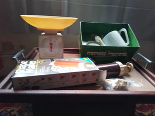 Kitchen Scale and Cake Making Utensils