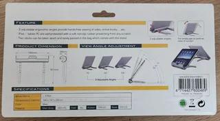 New I-Stick Aluminium STAND for e-devices, Tablet, iPad, Kindle, eReader STAND.