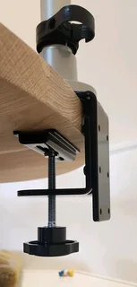 Monitor / TV Bracket - Modular, desk clamp or grommet attachments.