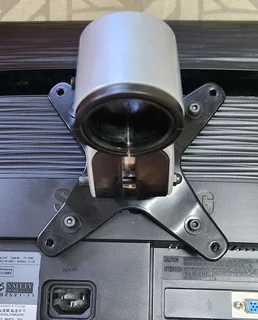 Monitor / TV Bracket - Modular, desk clamp or grommet attachments.