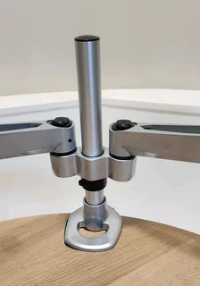 Dual monitor ergo  concept. Manage your workspace with this quality ErgoArm system