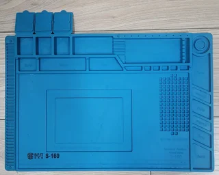 BEST-S-160 Heat-resistant BGA Soldering Station Silicone Heat Gun Insulation Pad Repair Tools Mainte