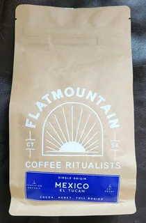 Decaffeinated coffee. Mexico EL Tucan HG Chiapas Decaffeinated beans