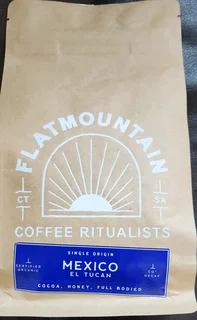 Decaffeinated coffee. Mexico EL Tucan HG Chiapas Decaffeinated beans