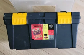 Big Jim 48cm Toolbox with tray.Collect in Table View