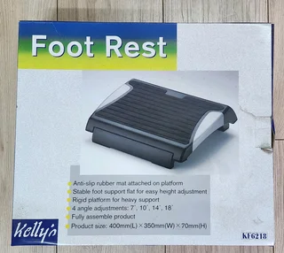 Footrest, Under-desk or Workstation Footrest, demo unit.