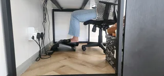 Footrest, Under-desk or Workstation Footrest, demo unit.