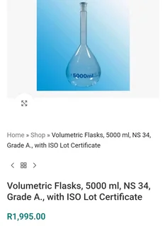 Volumetric Flask 5000ml