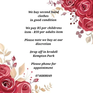 Clothes - Ad posted by Jackie Edwards