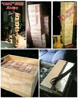 Jenga blocks*** All Sizes, Small to &#34;OMG&#34;