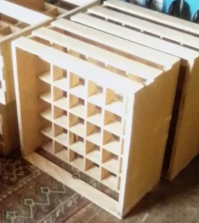 Custom sized wine crates