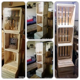 Wooden wine crates, Wine Racks, and other wooden projects