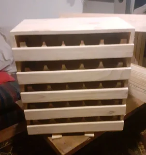 Wooden wine crates, Wine Racks, and other wooden projects