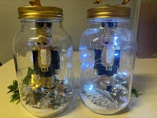 Decorative Fairy Light Jars