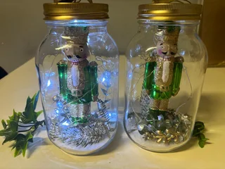 Decorative Fairy Light Jars