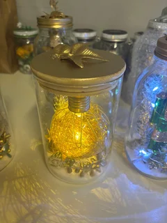 Decorative Fairy Light Jars
