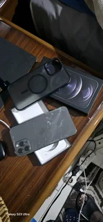 IPhone 12 Pro Max 256gb battery healthiness 70,back cover has cracks