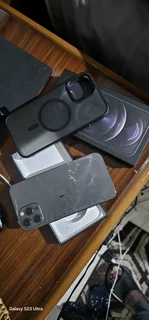 IPhone 12 Pro Max 256gb battery healthiness 70,back cover has cracks