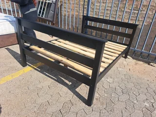 Double Bed with foam mattress for R1300