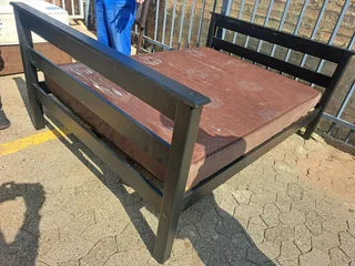 Double Bed with foam mattress for R1300