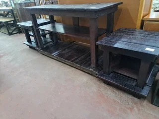 Sideboard and Side Tables for Sale