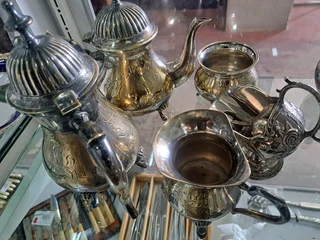 Tea Set Silver Plated 6 PC for R700