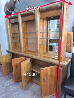 Log Wood Bar Display for R2500
