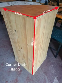 Corner Wooden Unit for R500