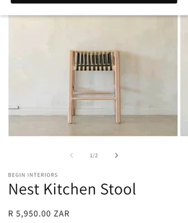 Nest Kitchen Chairs Bargain R1750 each