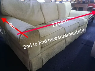 3 Seater Couch R2500