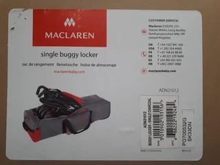 Maclaren Single Buggy Locker Bag