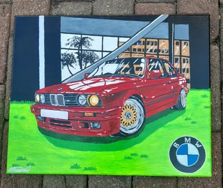 E30 BMW painting
