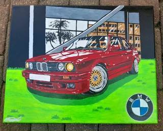E30 BMW painting