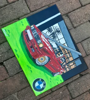 E30 BMW painting