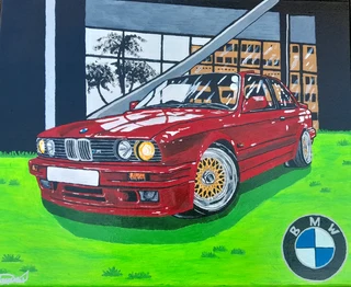 E30 BMW painting