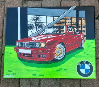 E30 BMW painting