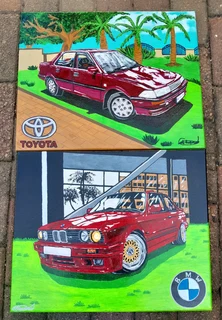 E30 BMW painting