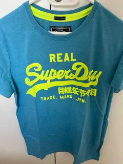 5 x Superdry t shirts, 1 x Superdry golf shirt, 1 x Superdry short sleeve shirt