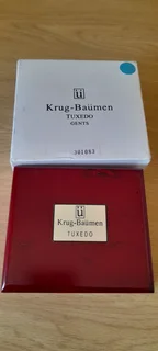 Krug-Baümen Tuxedo Silver Watch. Brand New