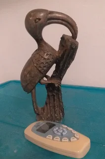 sculpture stone bird