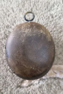 Vintage mourning locket pendant