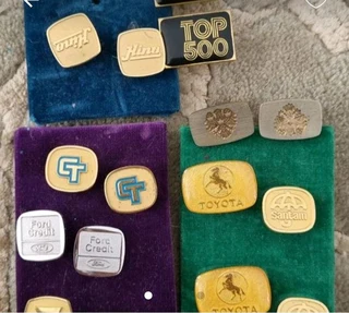 Vintage mens cufflink collection