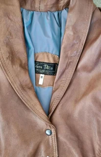 Medium vera pelle ladies suede and leather jacket