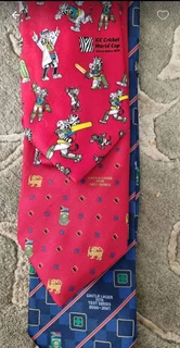 Vintage mens bok rugby and protea cricket necktie collection for sale