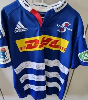 Signed 2XL stormers jersey
