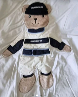 Kids porsche authentic blanket throw