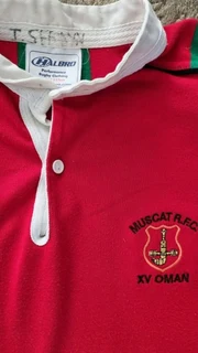 XL Muscat RFC oman XV rugby jersey