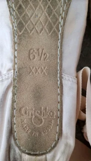 Grishko 6.5XXX ladies ballet shoes