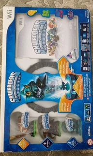 Nintendo wii skylanders spyros adventure starter pack and 6 loose figures