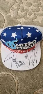 Signed Nitro Circus cap